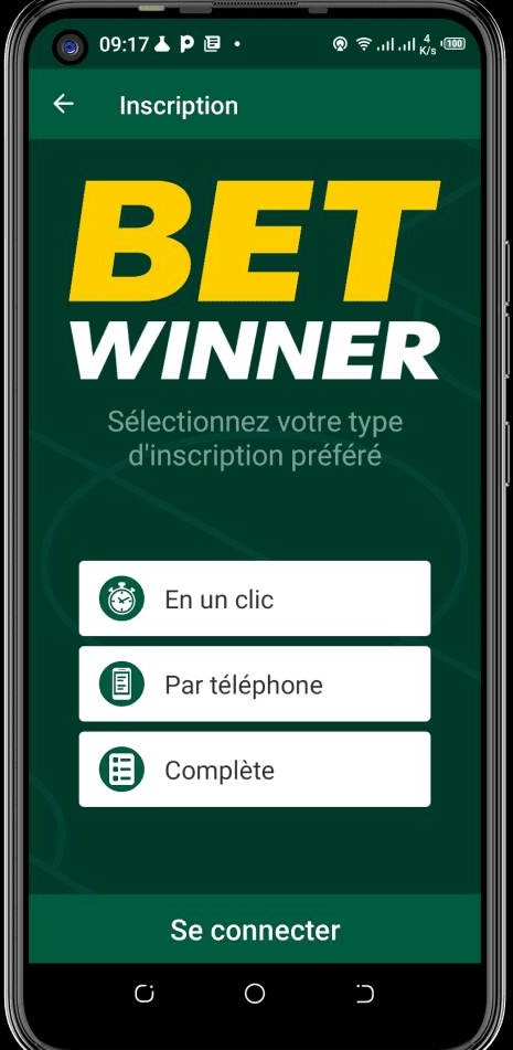 inscriptions betwinner